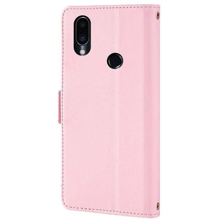 For Meizu Note 9 Case PU Leather Shockproof TPU Shell Wallet Phone Cover RFID Blocking