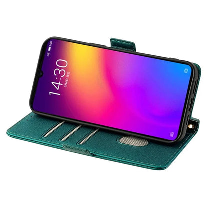 For Meizu Note 9 Case PU Leather Shockproof TPU Shell Wallet Phone Cover RFID Blocking