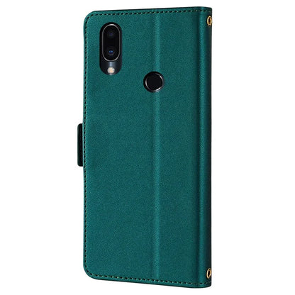For Meizu Note 9 Case PU Leather Shockproof TPU Shell Wallet Phone Cover RFID Blocking