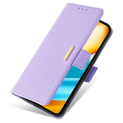 For Honor 90 GT 5G Wallet Case RFID Blocking Leather Phone Cover with 2 Straps