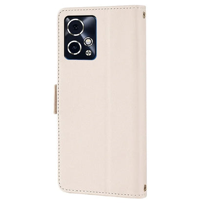For Honor 90 GT 5G Wallet Case RFID Blocking Leather Phone Cover with 2 Straps