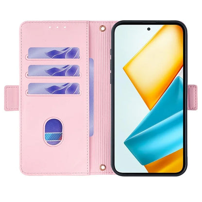 For Honor 90 GT 5G Wallet Case RFID Blocking Leather Phone Cover with 2 Straps