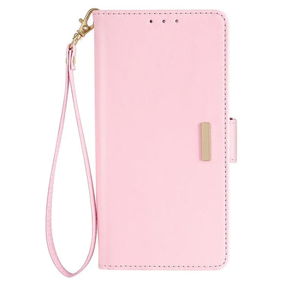 For Honor 90 GT 5G Wallet Case RFID Blocking Leather Phone Cover with 2 Straps