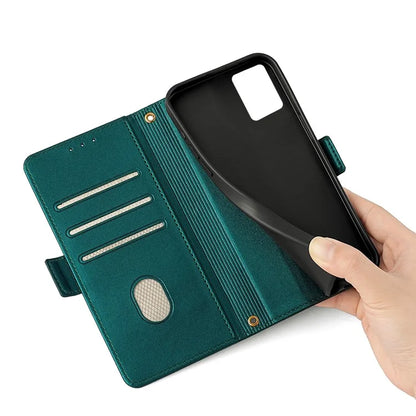 For Honor 90 GT 5G Wallet Case RFID Blocking Leather Phone Cover with 2 Straps