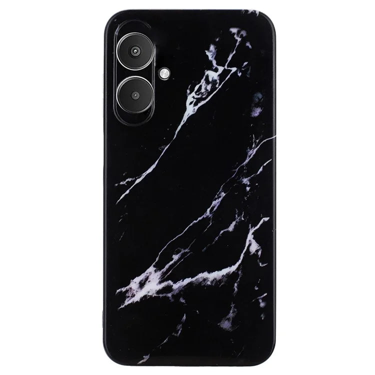 For Xiaomi Redmi 13C 4G / Poco C65 4G Case Soft TPU Protective Phone Cover Marble Pattern Print