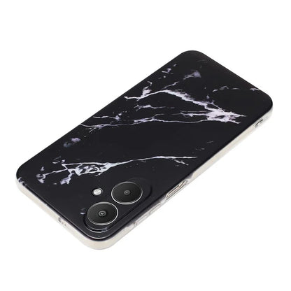 For Xiaomi Redmi 13C 4G / Poco C65 4G Case Soft TPU Protective Phone Cover Marble Pattern Print