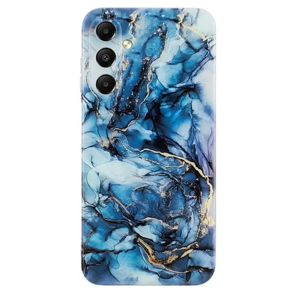 For Samsung Galaxy S24 Case TPU Phone Back Cover Marble Pattern Printing