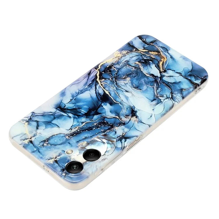 For Samsung Galaxy A05 4G Case Marble Pattern Print Soft TPU Phone Cover