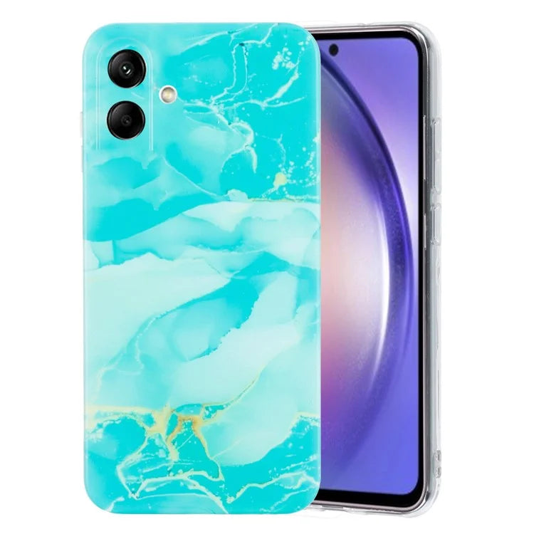 For Samsung Galaxy A05 4G Case Marble Pattern Print Soft TPU Phone Cover