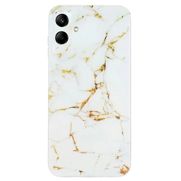 For Samsung Galaxy A05 4G Case Marble Pattern Print Soft TPU Phone Cover