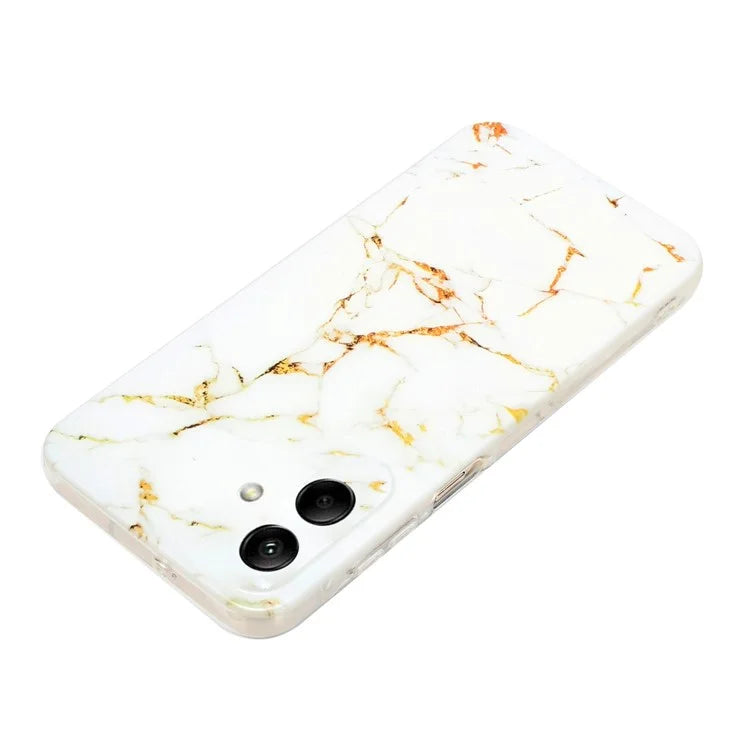 For Samsung Galaxy A05 4G Case Marble Pattern Print Soft TPU Phone Cover