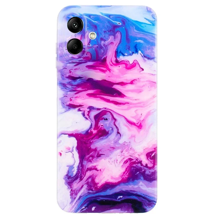 For Samsung Galaxy A05 4G Case Marble Pattern Print Soft TPU Phone Cover