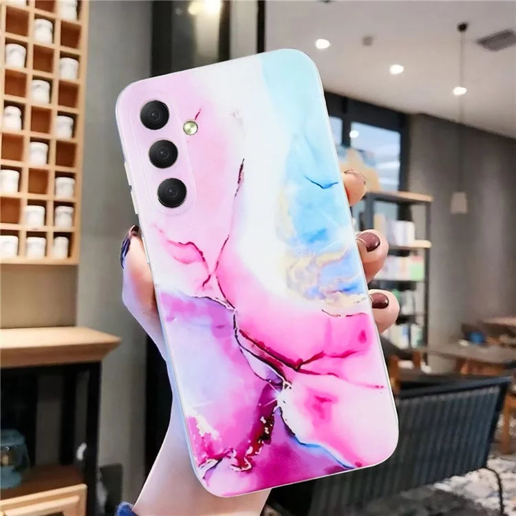 For Samsung Galaxy A15 5G TPU Case Marble Pattern Mobile Phone Cover Wholesale