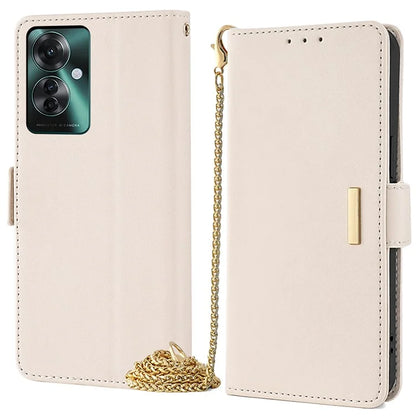 For Oppo Reno11 F 5G / F25 Pro 5G Leather Case RFID Blocking Wallet Stand Crossbody Phone Cover