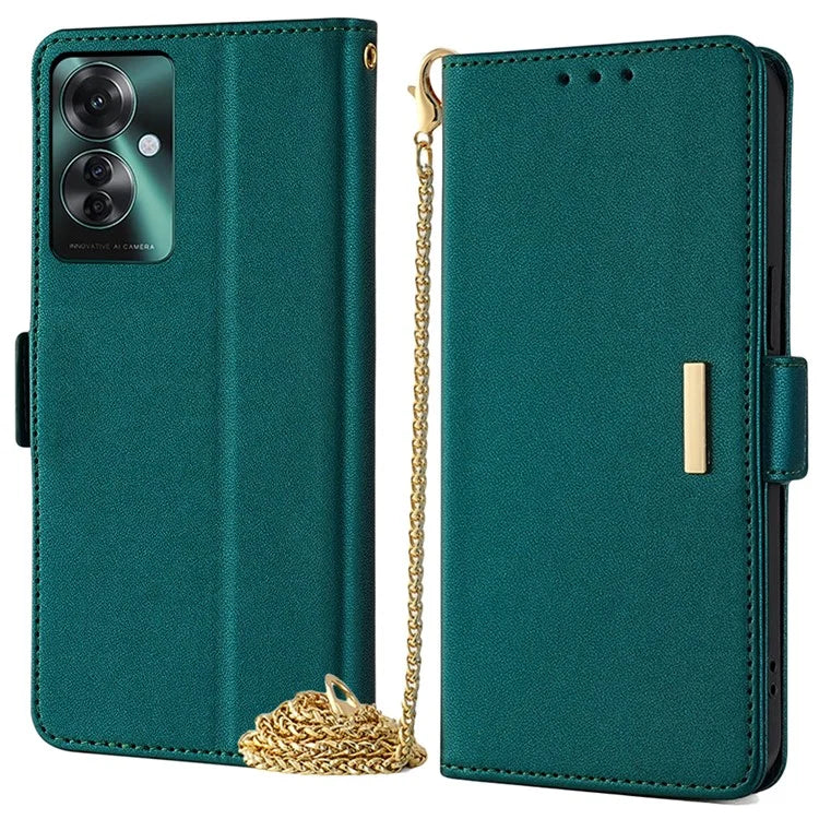 For Oppo Reno11 F 5G / F25 Pro 5G Leather Case RFID Blocking Wallet Stand Crossbody Phone Cover