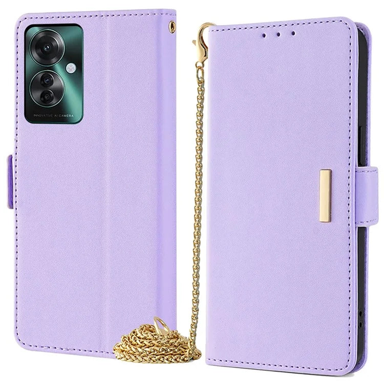 For Oppo Reno11 F 5G / F25 Pro 5G Leather Case RFID Blocking Wallet Stand Crossbody Phone Cover