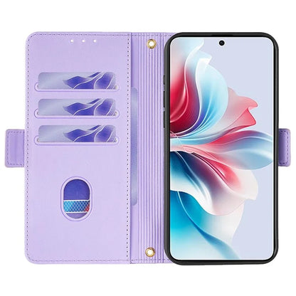 For Oppo Reno11 F 5G / F25 Pro 5G Leather Case RFID Blocking Wallet Stand Crossbody Phone Cover