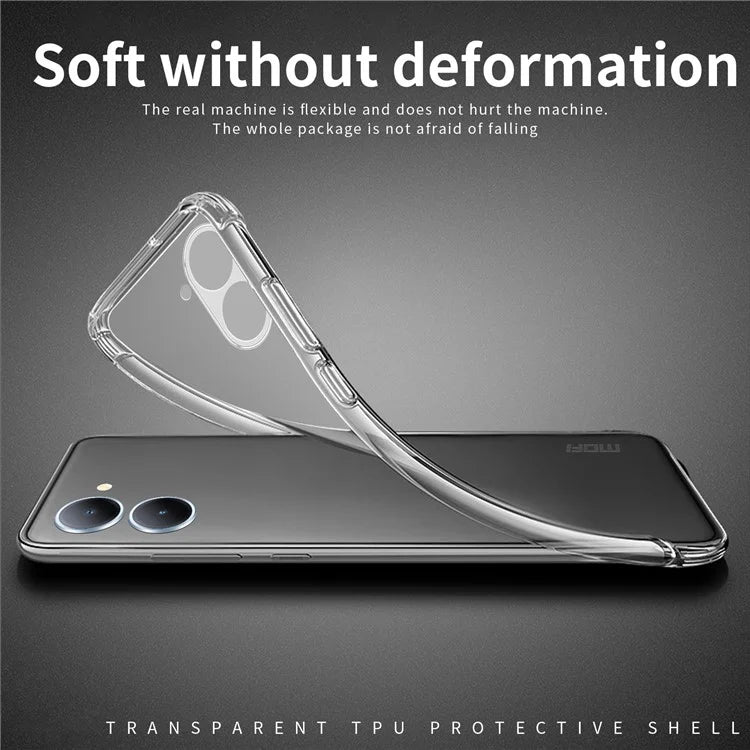 MOFI For vivo Y03 TPU Case Scratch-resistant Transparent Phone Cover
