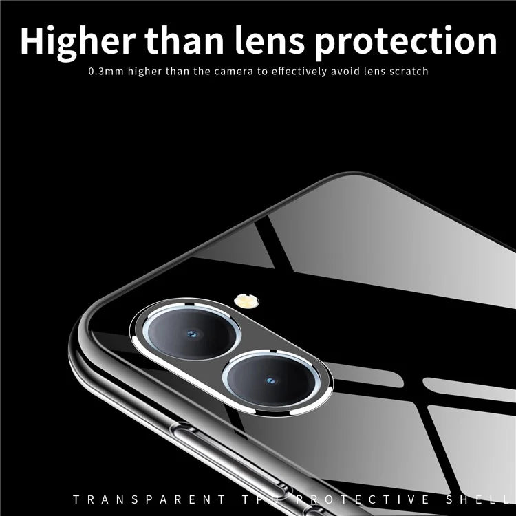 MOFI For vivo Y03 TPU Case Scratch-resistant Transparent Phone Cover