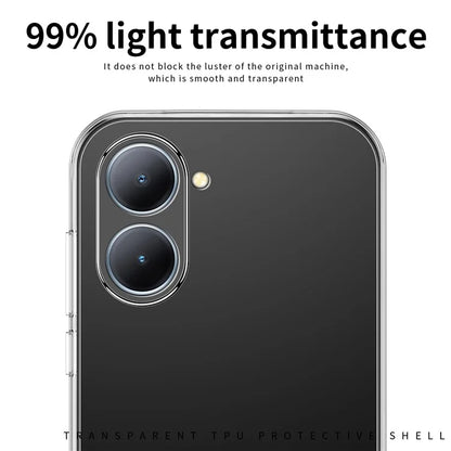 MOFI For vivo Y03 TPU Case Scratch-resistant Transparent Phone Cover
