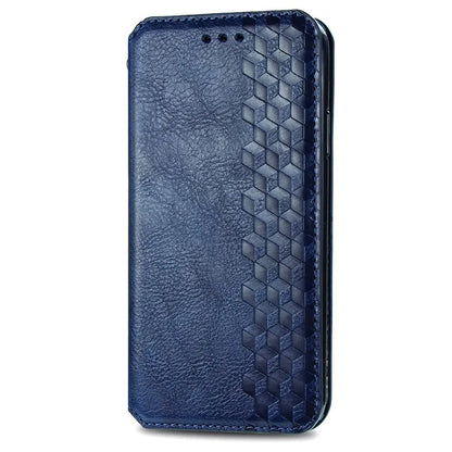 For Nothing Phone (2a) Case PU Leather Rhombus Magnetic Closure Phone Cover