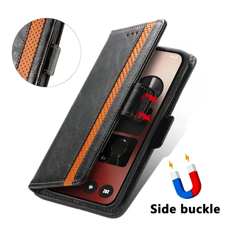 CASENEO 002 Series For Nothing Phone (2a) Wallet Phone Case Wholesale Leather Stand Cover