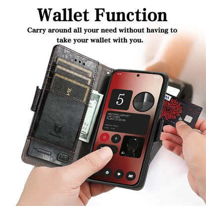 CASENEO 002 Series For Nothing Phone (2a) Wallet Phone Case Wholesale Leather Stand Cover