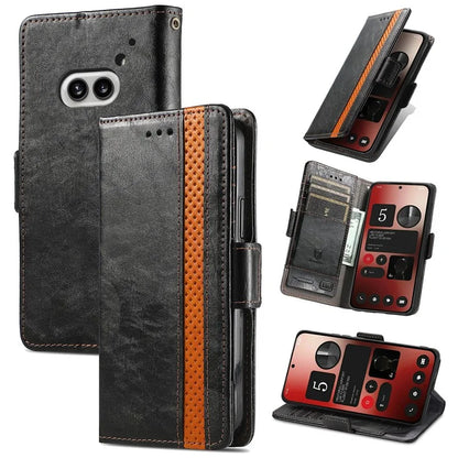 CASENEO 002 Series For Nothing Phone (2a) Wallet Phone Case Wholesale Leather Stand Cover
