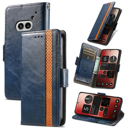 CASENEO 002 Series For Nothing Phone (2a) Wallet Phone Case Wholesale Leather Stand Cover
