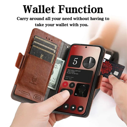 CASENEO 002 Series For Nothing Phone (2a) Wallet Phone Case Wholesale Leather Stand Cover