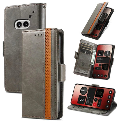 CASENEO 002 Series For Nothing Phone (2a) Wallet Phone Case Wholesale Leather Stand Cover
