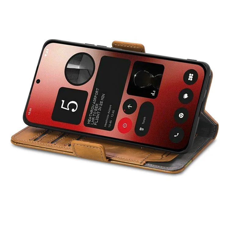 CASENEO 002 Series For Nothing Phone (2a) Wallet Phone Case Wholesale Leather Stand Cover