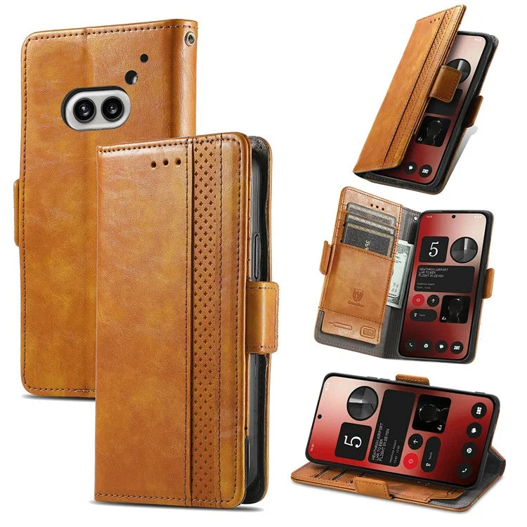 CASENEO 002 Series For Nothing Phone (2a) Wallet Phone Case Wholesale Leather Stand Cover
