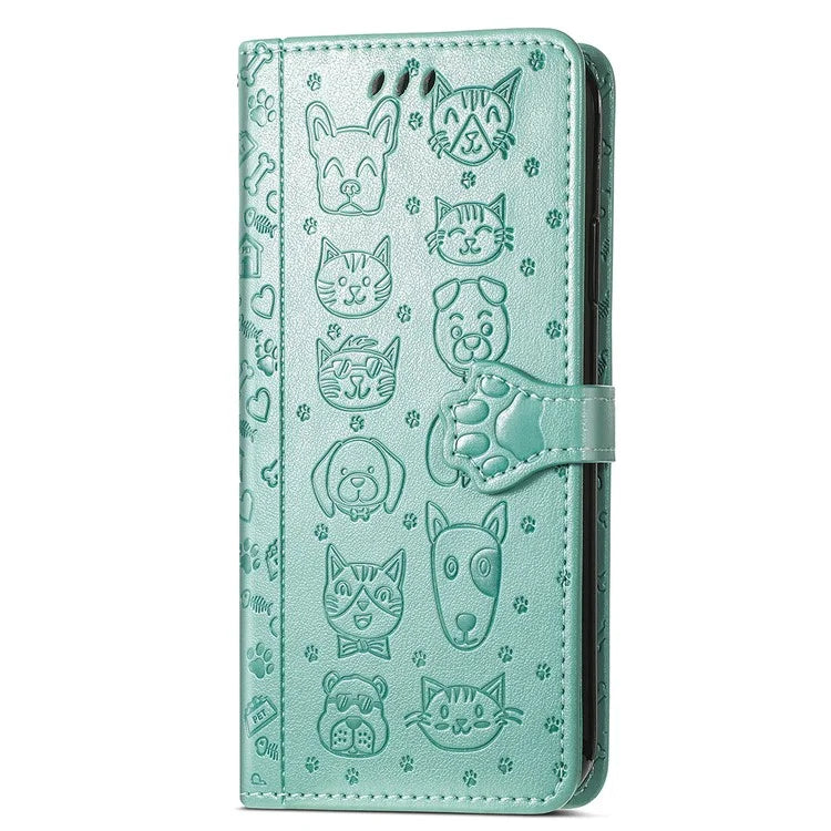 For Nothing Phone (2a) Magnetic Phone Case Leather Drop-proof Cover with Wrist Strap