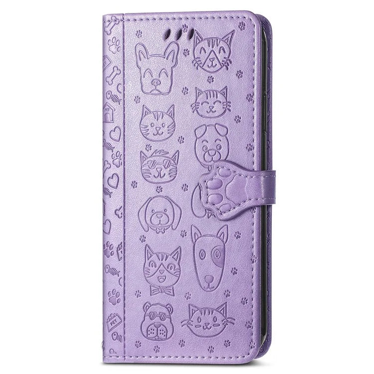 For Nothing Phone (2a) Magnetic Phone Case Leather Drop-proof Cover with Wrist Strap