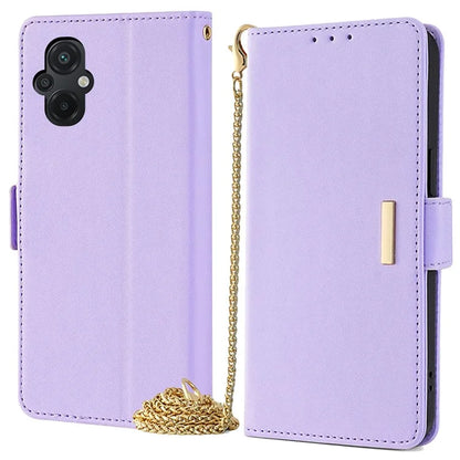 For Xiaomi Poco M5 4G Magnetic Phone Case RFID Blocking Leather Crossbody Wallet Cover