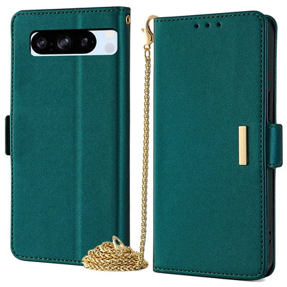 For Google Pixel 8 Pro Crossbody Case PU Leather RFID Blocking Protective Phone Cover