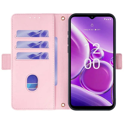 For Nokia G42 Case RFID Blocking Wallet Smart Phone Cover with Crossbody Strap