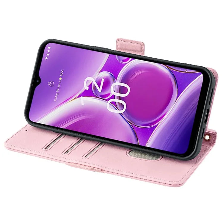 For Nokia G42 Case RFID Blocking Wallet Smart Phone Cover with Crossbody Strap