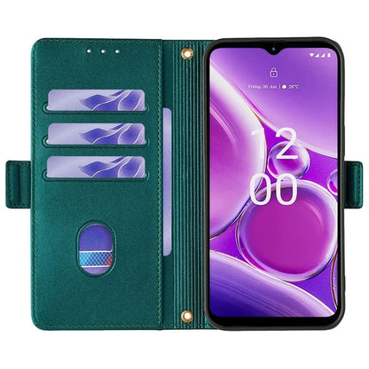 For Nokia G42 Case RFID Blocking Wallet Smart Phone Cover with Crossbody Strap