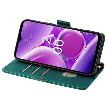 For Nokia G42 Case RFID Blocking Wallet Smart Phone Cover with Crossbody Strap