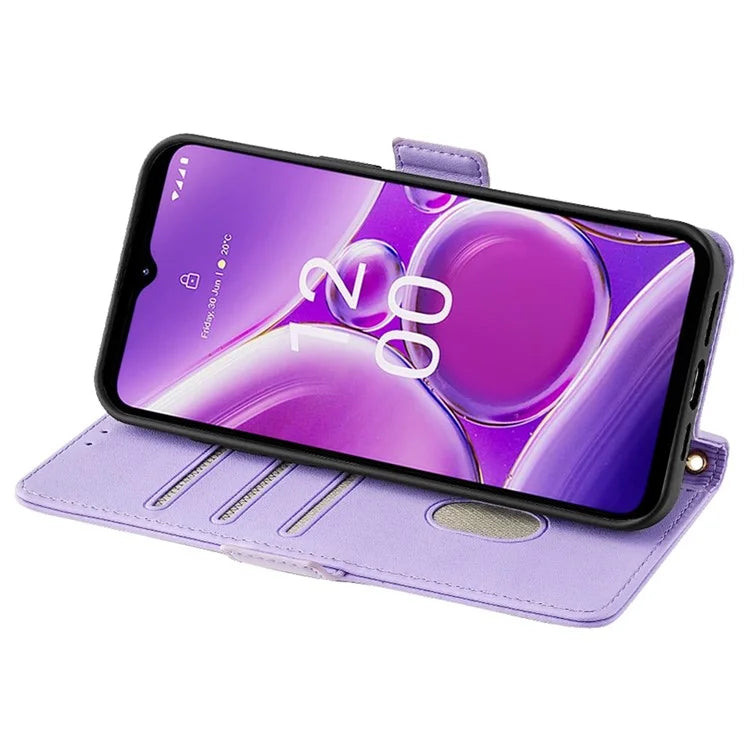 For Nokia G42 Case RFID Blocking Wallet Smart Phone Cover with Crossbody Strap