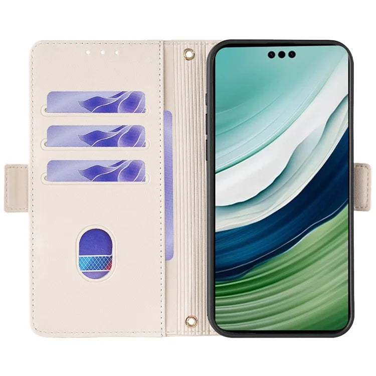 For Huawei Mate 60 Pro / Mate 60 Pro+ Case with Shoulder Strap RFID Blocking Leather Phone Cover