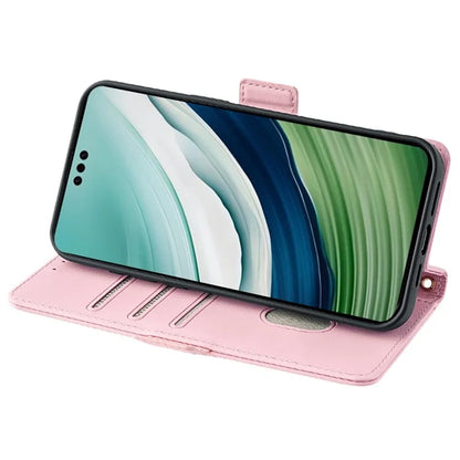 For Huawei Mate 60 Pro / Mate 60 Pro+ Case with Shoulder Strap RFID Blocking Leather Phone Cover