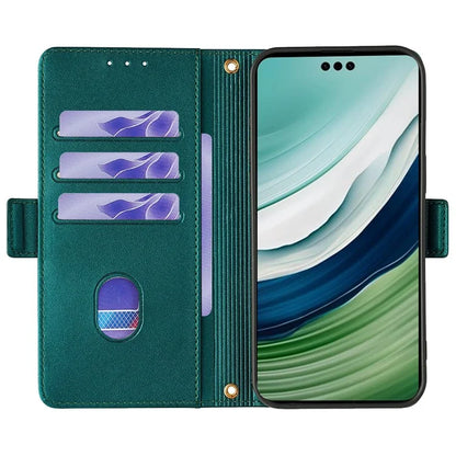 For Huawei Mate 60 Pro / Mate 60 Pro+ Case with Shoulder Strap RFID Blocking Leather Phone Cover