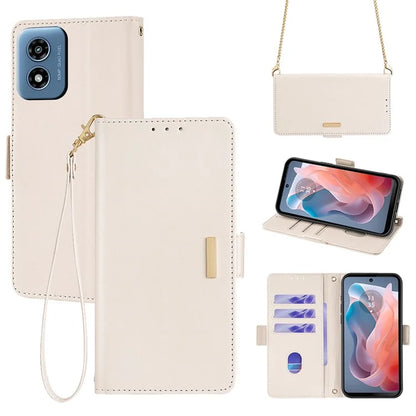 For Motorola Moto G Play (2024) 4G Wallet Case RFID Blocking Anti-Drop Leather Phone Cover