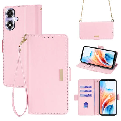 For Oppo A2x 5G / A2m 5G Magnetic Case RFID Blocking Leather Card Holder Phone Cover