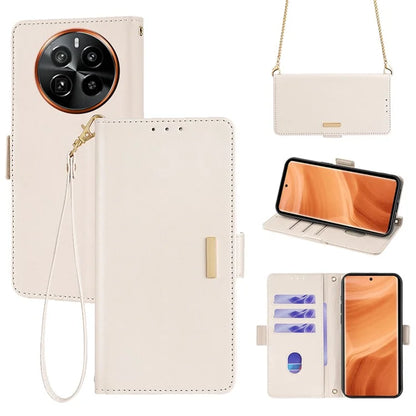 For Realme GT5 Pro 5G RFID Blocking Wallet Crossbody Case PU Leather Folding Stand Phone Cover