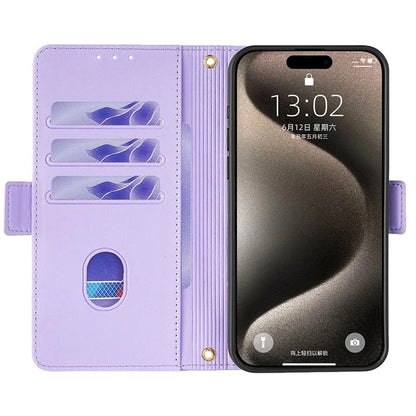 For iPhone 15 Pro Leather Case RFID Blocking Protective Wallet Phone Cover