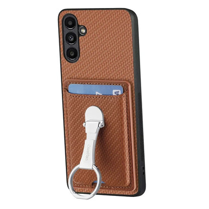C1-9 for Samsung Galaxy A35 5G Case PU Leather Coated PC+TPU Card Slot Phone Cover